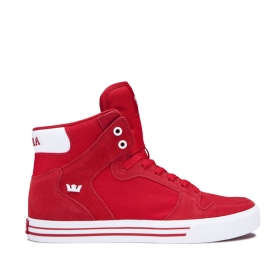 Mens Supra High Top Shoes VAIDER Formula One/white | AU-25651